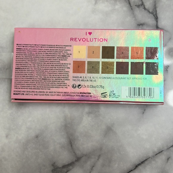 I Heart Revolution Angel Heart Eyeshadow Palette - Picture 3 of 3